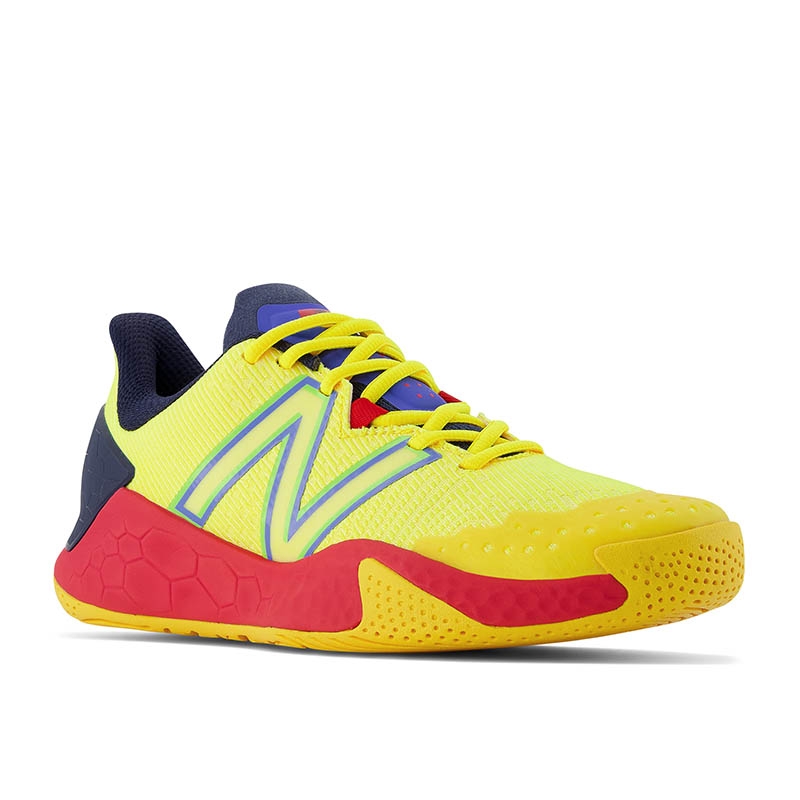 New Balance Fresh Foam LAV v2 B Women's Tennis Shoe Yellow/red