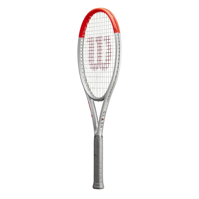 Wilson Clash 100 Silver Tennis Racquet