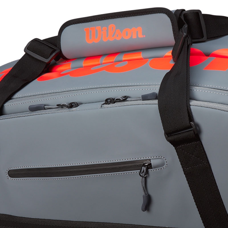 Wilson Super Tour 2 Compartment Large Clash Tennis Bag Black/grey