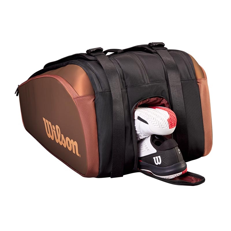 Wilson Super Tour 15PK Pro Staff Bag Brown