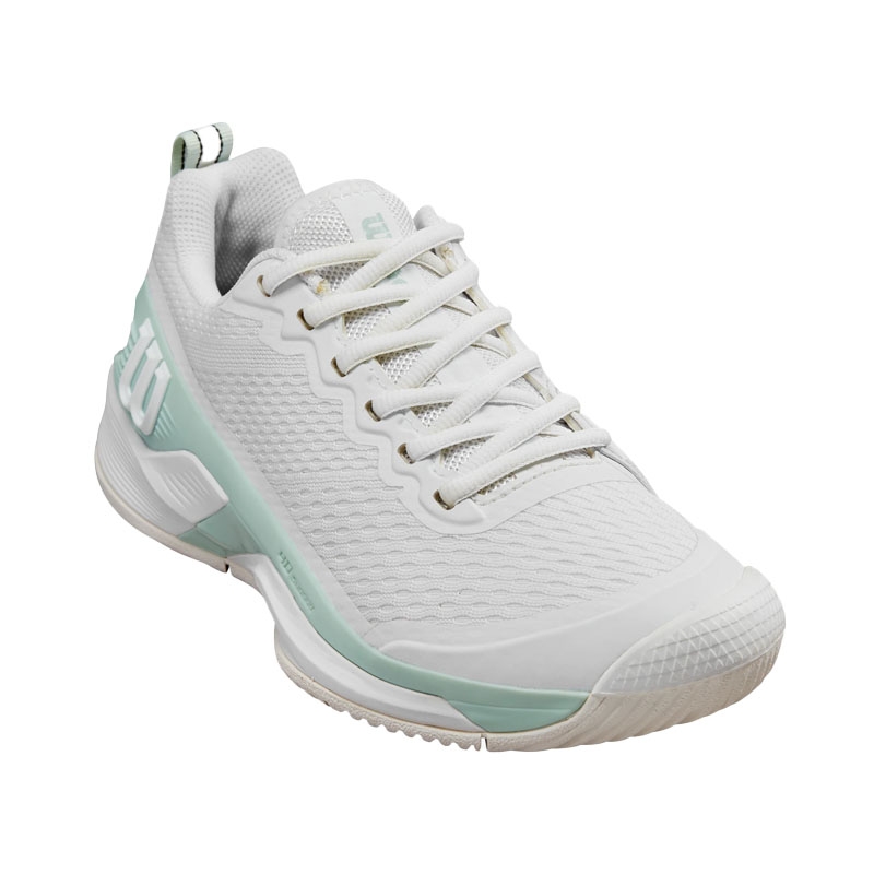Wilson Rush Pro 4.5 Women's Tennis Shoe White/surfspray/tofu