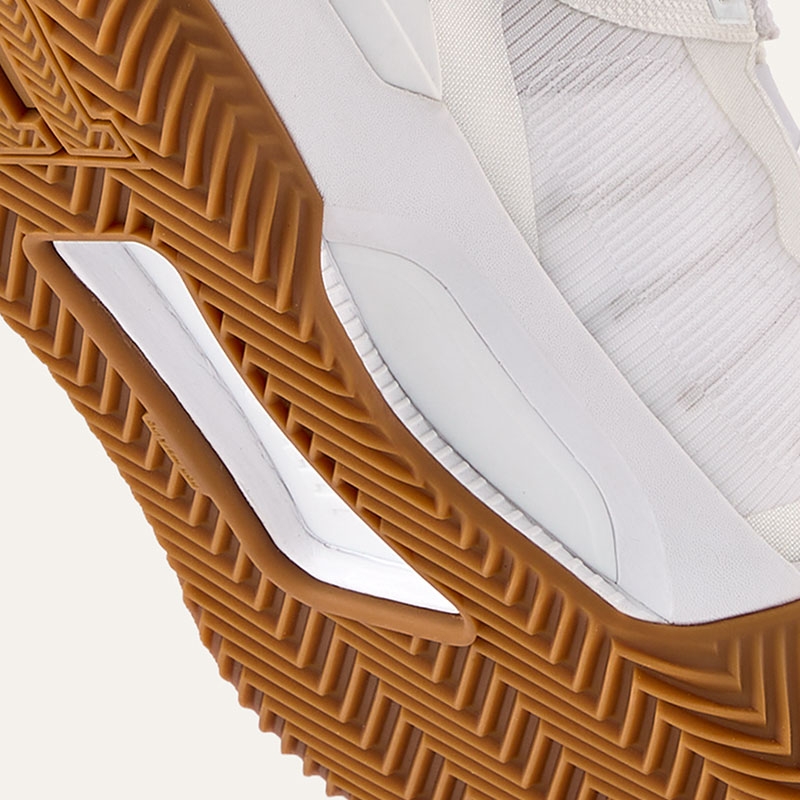 Wilson Intrigue Tour Clay RG Women's Tennis Shoe White/bonebrown/gum