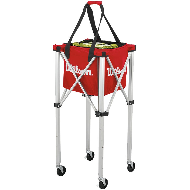 Wilson Easy Ball Travel Cart 150 Capacity Tennis Spare Bag 