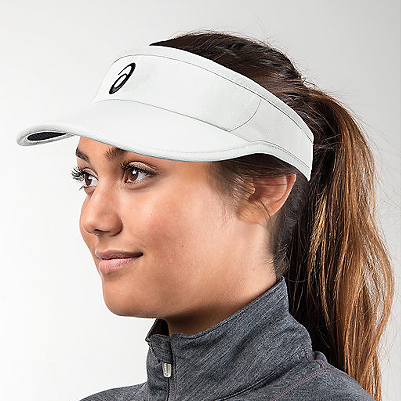 Asics Mad Dash Women's Tennis Visor White