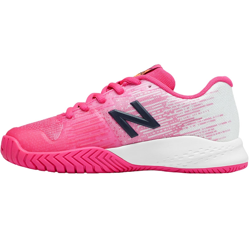 New Balance KC 996 M Junior Tennis Shoe Pink/white