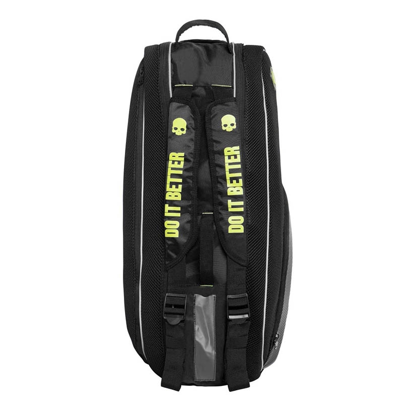 Hydrogen 6 Pack Tennis Bag Black/fluoyellow