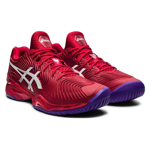 Frágil aceptable Clásico Asics Court FF Novak Men's Tennis Shoe Cranberry/white