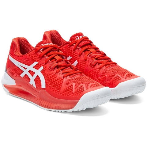 womens red tennis shoes