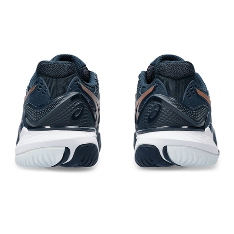 Womens ASICS Gel-1130 Athletic Shoe - White / Blue Fade