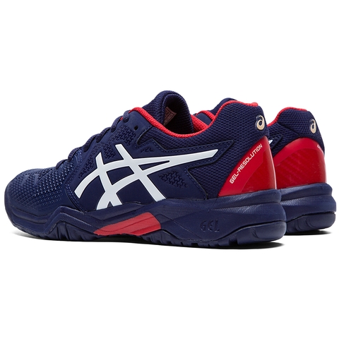 asics gel resolution 8 gs junior