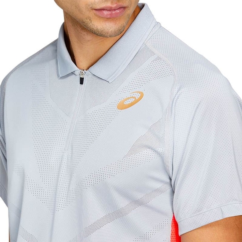 polo asics femme orange