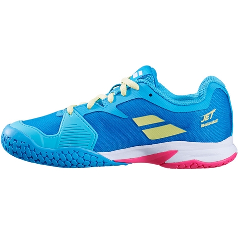 babolat jet all court junior tennis shoes