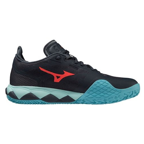 Mizuno Wave Enforce Tour Ac Men's Tennis Shoe Blue/soleil