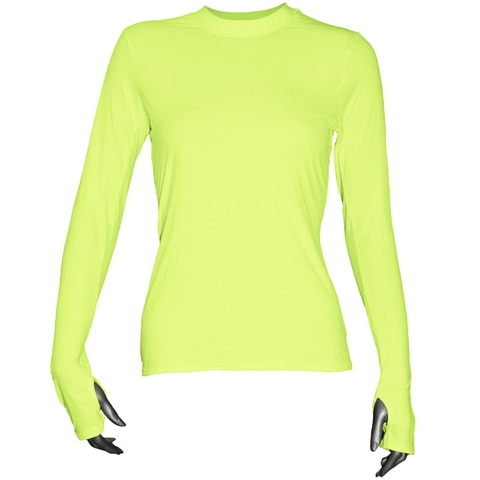 yellow long sleeve top womens