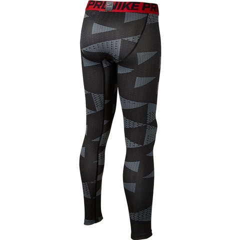 red nike compression tights