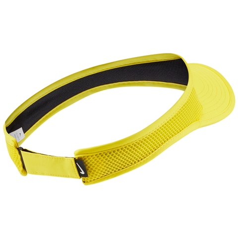 nike yellow visor tennis