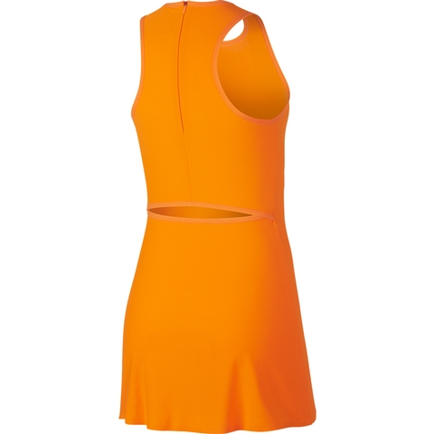 orange nike dress
