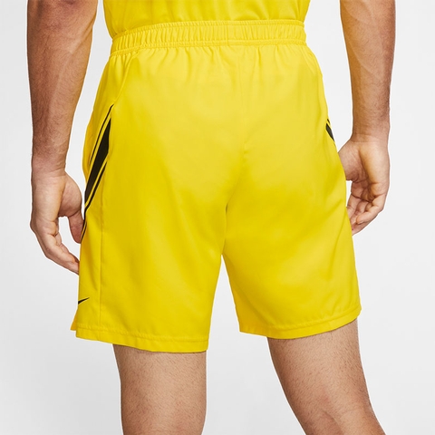 mens nike yellow shorts