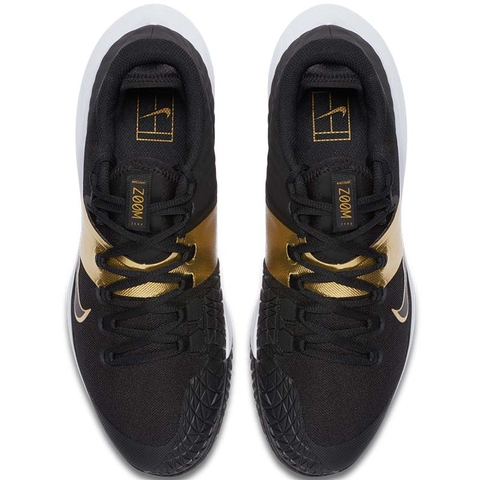 black and gold mens tennis shoes