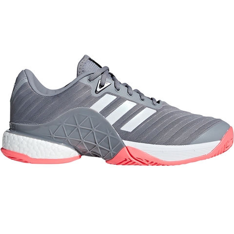 Adidas Barricade Boost Men's Tennis Shoe Grey/white