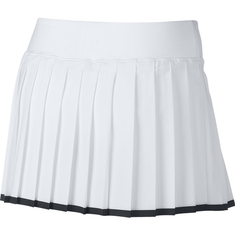 nike black and white tennis skirt 