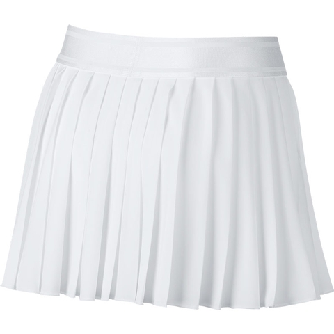 white nike victory tennis skirt