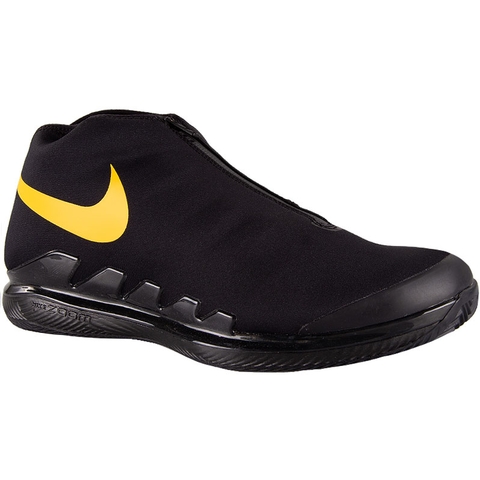 Nike Air Zoom Vapor X Glove CLAY Men's Tennis Shoe Black/gold دينسو لقطع الغيار