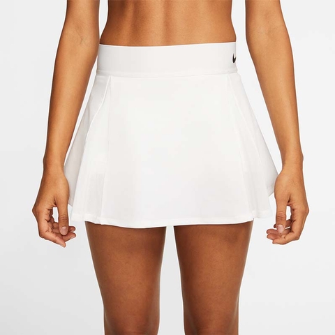 white tennis nike skirt