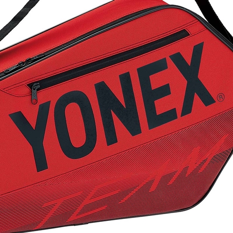 Productie fiets Extreem belangrijk Yonex Team Racquet 3 Pack Tennis Bag Red