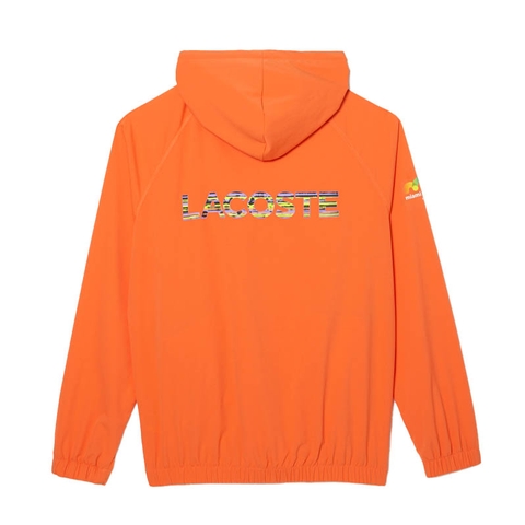 Lacoste Miami Open 23 Men s Tennis Windbreaker Carrot