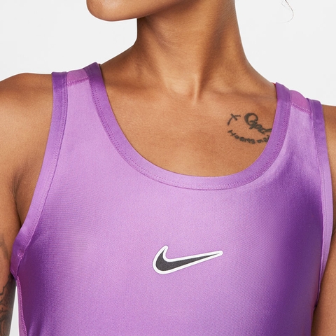 Nike Court Mb Women's Tennis Bodysuit Purple