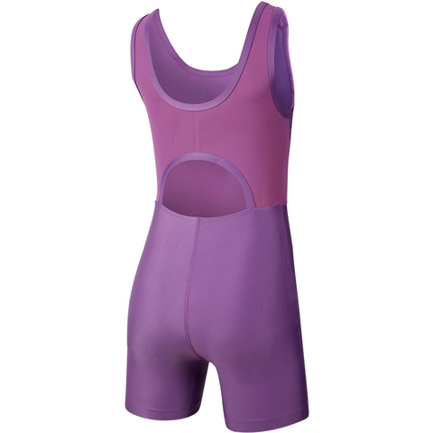 purple nike bodysuit