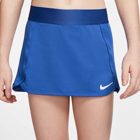Nike Court Girls' Tennis Skirt Gameroyal/white