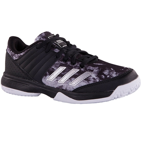 Adidas Ligra 5 K Junior Tennis Shoe Black/white