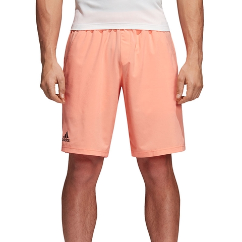 adidas orange tennis shorts