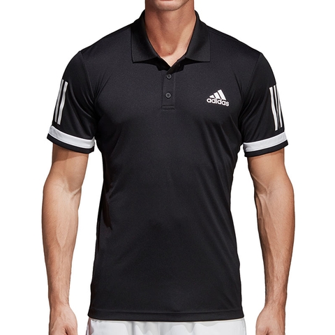 adidas club 3 stripes polo