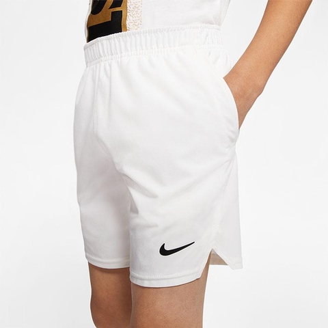 nike tennis shorts white