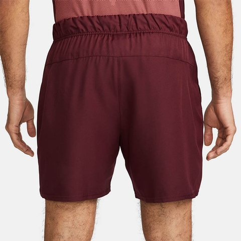 Nike Court Victory 7 Men s Tennis Short Nightmaroon white