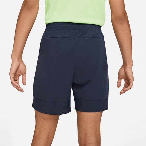 Nike Rafa 7 Men's Tennis Short Obsidian/limeglow