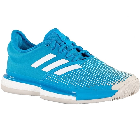 adidas solecourt boost clay blue men's shoe