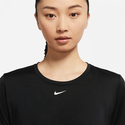 Nike Dri-Fit One Women's Top Black/white