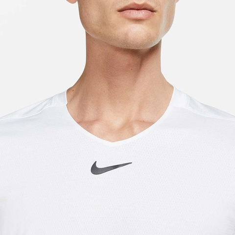 Nike Court Advantage Men's Tennis Top White/black