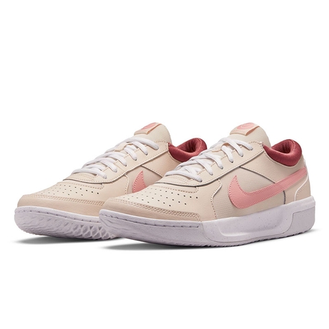 religion start bicycle Nike Court Zoom Lite 3 Women's Tennis Shoe Pearlwhite/coral