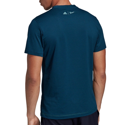 adidas parley striped tee