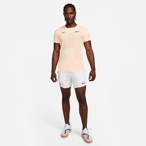 Nike Adv Rafa Men's Tennis Top Peach