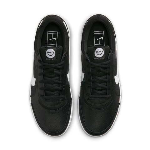 Nike Zoom Court Lite 3 Tennis Men's Shoe Black/white Nike Zoom Court Lite 3 Tennis Men's Shoe Black/white