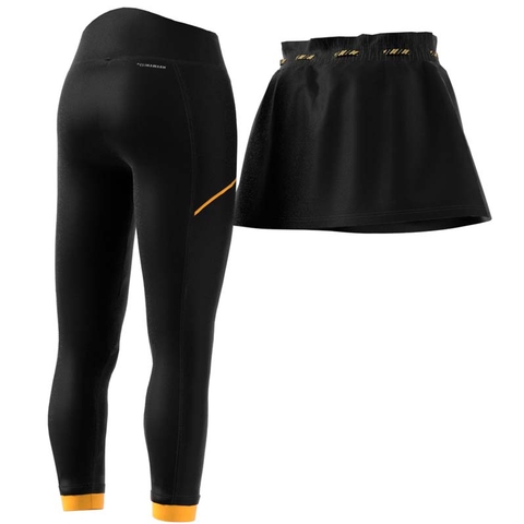 adidas tennis skirt with leggings