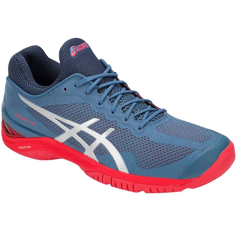 asics red tennis shoes