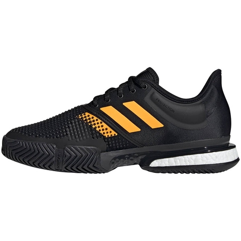 adidas black and orange shoes