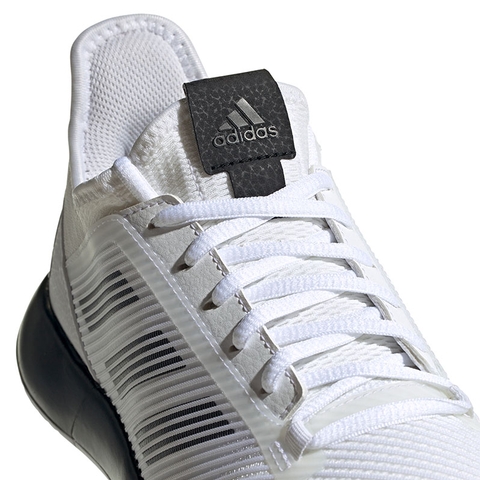 aleatorio lucha el primero Adidas Adizero Defiant Bounce 2 Women's Tennis Shoe White/black